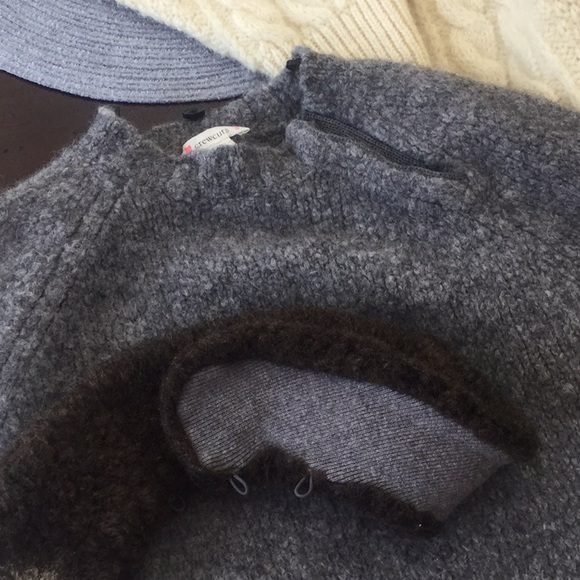 Crewcuts Alapaca blend sleeved capelet removable c - Picture 12 of 12